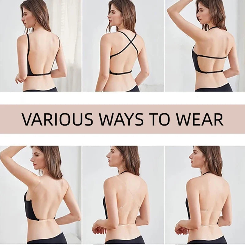 SheCurve® Backless Push Up Bra